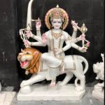 Marble Durga Murti for Temple And House 
