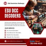 Breathe Life into Your Lgb Trains with Old Dominion Railway's DCC Sound Decoders!