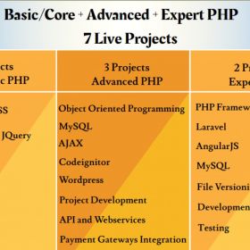 Best PHP Course in Delhi with 100% Job at SLA Institute, Live Project, Git, Wordpress &amp; Laravel Certification, 100% Job Guarantee