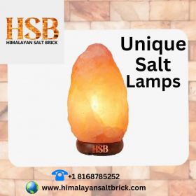 Discover the Beauty of Unique Salt Lamps by Himalayan Salt Brick
